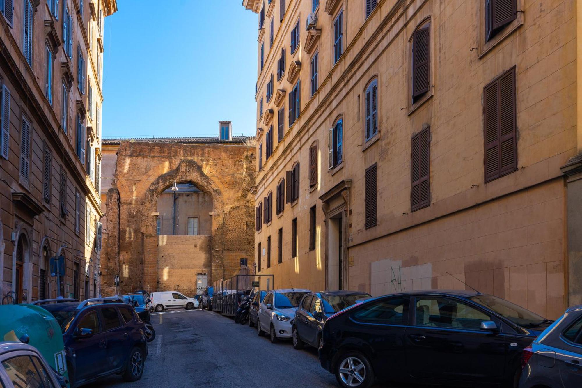 Roma E Il Pittore Buitenkant foto